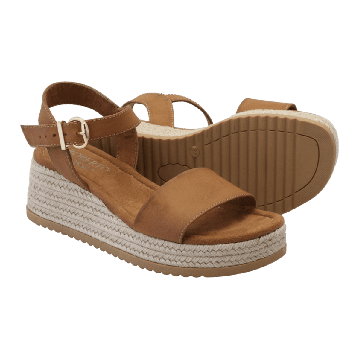 Lili Wedge Roberto Rosso - Cognac