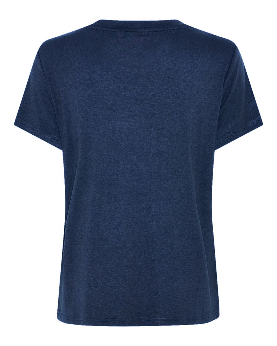 Line S/S T-SHIRT - Navy 