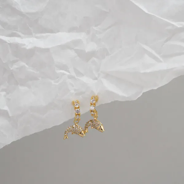 Hovedbilde Crystal Fish Sparkle Hoop 