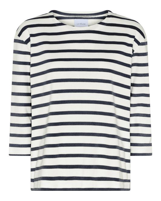 Hovedbilde Claudia Boatneck -Offwhite Navy Stripe